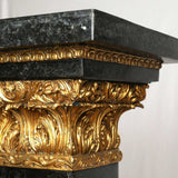 Pedestal, Large Marble Clad, Empire Style, Gorgeous Piece for Display!! - Old Europe Antique Home Furnishings