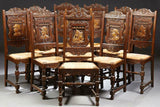 Exceptional French Provincial Thirteen Piece Hand, Carved Vintage/Antique!!! - Old Europe Antique Home Furnishings