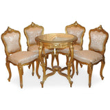 Extraordinary 8 piece French Parlor Set with Table, 19th Century ( 1800s )!! - Old Europe Antique Home Furnishings