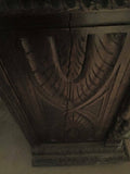 Extraordinary French Renaissance Style Carved Oak Bonnetiere,19th C. (1800s )!!! - Old Europe Antique Home Furnishings