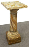GORGEOUS ARCHITECTURAL ONYX COLUMN DISPLAY PEDESTAL!! - Old Europe Antique Home Furnishings