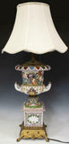 Lamp, Table, Urn, Capodimonte Style, Figural, Gorgeous Vintage/Antique!! - Old Europe Antique Home Furnishings