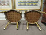 Gorgeous George III -Style Giltwood Fauteuils, Chairs, Vintage / Antique!!! - Old Europe Antique Home Furnishings