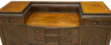 HANDSOME ENGLISH CHIPPENDALE STYLE MAHOGANY SIDEBOARD, early 1900s!!! - Old Europe Antique Home Furnishings