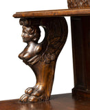 HANDSOME ITALIAN RENAISSANCE REVIVAL FIGURAL SIDEBOARD!!! - Old Europe Antique Home Furnishings