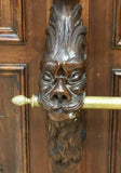 HANDSOME RENAISSANCE REVIVAL CARVED WALNUT HALL TREE, 19th Century ( 1800s )!!! - Old Europe Antique Home Furnishings