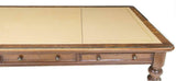 Antique Desk, Partners, Table, Library, English Mahogany, Leather Top, Monumental (1800s)! - Old Europe Antique Home Furnishings