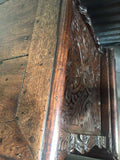 Antique Chest, Heavily Hand, Carved European, 16th / 17th Century, Handsome!! - Old Europe Antique Home Furnishings