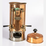 Handsome Copper, Metal and Ceramic Hot Water Dispenser, Early 20th (1900s)!! - Old Europe Antique Home Furnishings