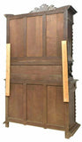 Antique Sideboard, Hunt, French Henri II Style Carved Oak, 1800's, Gorgeous! - Old Europe Antique Home Furnishings