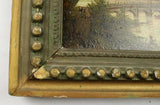 Oil Painting Karl Kaufmann, "Cityscape", (Germany,Austria,1843-1905), Vintage!! - Old Europe Antique Home Furnishings