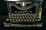 L.C. SMITH & BROS. TYPEWRITER, Vintage / Antique - Old Europe Antique Home Furnishings