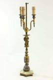 Lamp, Empire Style Figural, with Onyx, Stunning on any Table, Antique!! - Old Europe Antique Home Furnishings