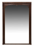 Antique Mirror, French Henri II Carved, Oak, Framed, 1800s, Large, Handsome! - Old Europe Antique Home Furnishings