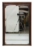 Antique Mirror, French Henri II Carved, Oak, Framed, 1800s, Large, Handsome! - Old Europe Antique Home Furnishings