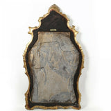 Mirror, Italian Baroque Venetian Style Painted Mirror, Vintage - Old Europe Antique Home Furnishings