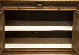 Antique Bookcase or Deux Corps Buffet, French Henri II Style, 19th C., 1800's, Gorgeous Piece!! - Old Europe Antique Home Furnishings