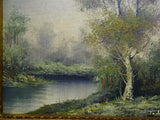 Oil Paintings on Board, Two, SGN, Landscapes, Gilt Frames, Vintage / Antique!! - Old Europe Antique Home Furnishings