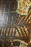 Phenomenal Painting, Eugene Daymude, Oil on Canvas (1925-1995, New Orleans), Street Scene!! - Old Europe Antique Home Furnishings