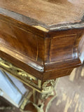 Pedestal, French Empire Style, Gilt Bronze Mounted, Inlaid Kingwood, 20th C.!! - Old Europe Antique Home Furnishings