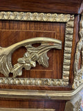 Pedestal, French Empire Style, Gilt Bronze Mounted, Inlaid Kingwood, 20th C.!! - Old Europe Antique Home Furnishings