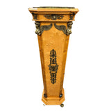 Pedestal, Stand, Plant, Marbletop, Gilt Ormolu,Gilt Paw Feet. Gorgeous!! - Old Europe Antique Home Furnishings
