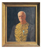 Portrait Painting, Continental, Diplomatic, "Gentleman" , Vintage / Antique!! - Old Europe Antique Home Furnishings