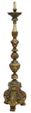 LOVELY SPANISH PARCEL GILT CARVED WOOD CHURCH LIGHT, 19th / 20th Century!! - Old Europe Antique Home Furnishings