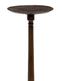 Antique Plant Stand, English Circular Top Mahogany, Handsome Home Decor!! - Old Europe Antique Home Furnishings