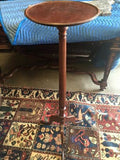 Antique Plant Stand, English Circular Top Mahogany, Handsome Home Decor!! - Old Europe Antique Home Furnishings