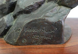 Sculpture, Bronze, Patinated James Stafford (B.1937) North Amer, Sheep, Vintage - Old Europe Antique Home Furnishings
