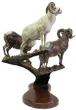 Sculpture, Bronze, Patinated James Stafford (B.1937) North Amer, Sheep, Vintage - Old Europe Antique Home Furnishings