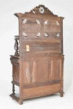 Server, French Breton Style, Carved, Chestnut, Sideboard, Vintage / Antique!! - Old Europe Antique Home Furnishings