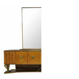 Gorgeous Sideboard, Dining, Massive with Mirror Italian Mid Century Modern, Vintage!! - Old Europe Antique Home Furnishings