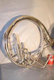 Sousaphone, Large Silver, Musical Instrument, Vintage, 20th Century! - Old Europe Antique Home Furnishings