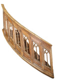 Stairs, Altar, French Gothic Revival Oak, Vintage / Antique, Late 19th C! - Old Europe Antique Home Furnishings