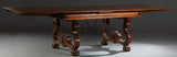 Table, Dining, Spanish,Carved, Beech Dining Extension Table, Vintage, 1900's!! - Old Europe Antique Home Furnishings