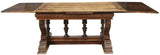 Table, Draw-Leaf, Walnut Renaissance Revival, Rectangular, Early 1900s, Gorgeous - Old Europe Antique Home Furnishings