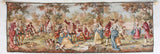 Tapestry, Hanging Wall, Colorful, Hunting Scene, Gorgeous! - Old Europe Antique Home Furnishings