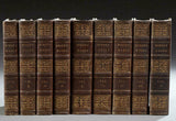 Books- "The Works of Edmund Burke," 1839, Boston, in nine volumes - Old Europe Antique Home Furnishings