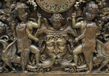 Vargueno Secretary, Computer / TV Stand, Spanish Style Carved, On Stand, 1900's! - Old Europe Antique Home Furnishings