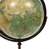 Handsome Vintage C.S. Hamond & Co., Terrestrial Globe on Stand, 19th century ( 1800s !! - Old Europe Antique Home Furnishings