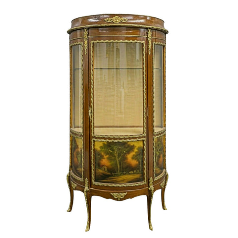 Vitrine Style French Louis XVI Style, Vintage / Antique, Charming Display!! - Old Europe Antique Home Furnishings
