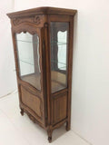 Vitrine Cabinet, Display Empire Style Mahogany, Vintage, Gorgeous Piece!! - Old Europe Antique Home Furnishings