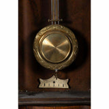 Vintage Wall Clock, Austrian Victorian, Mahogany, 19th Century ( 1800s ), Beautiful! - Old Europe Antique Home Furnishings