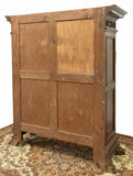 Antique Bookcase, Cabinet Italian Renaissance Revival Fitted, Early 1900s! - Old Europe Antique Home Furnishings