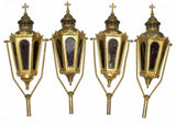 Lanterns Professional Candle, French Church Gilt, Vintage / Antique, Gorgeous! - Old Europe Antique Home Furnishings