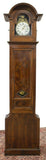 Antique Grandfather Clock, Standing French Walnut, Long Case, 1800s, Gorgeous! - Old Europe Antique Home Furnishings