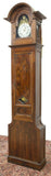 Antique Grandfather Clock, Standing French Walnut, Long Case, 1800s, Gorgeous! - Old Europe Antique Home Furnishings