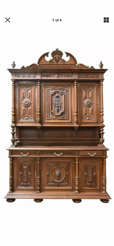 Henri II cabinet - Old Europe Antique Home Furnishings